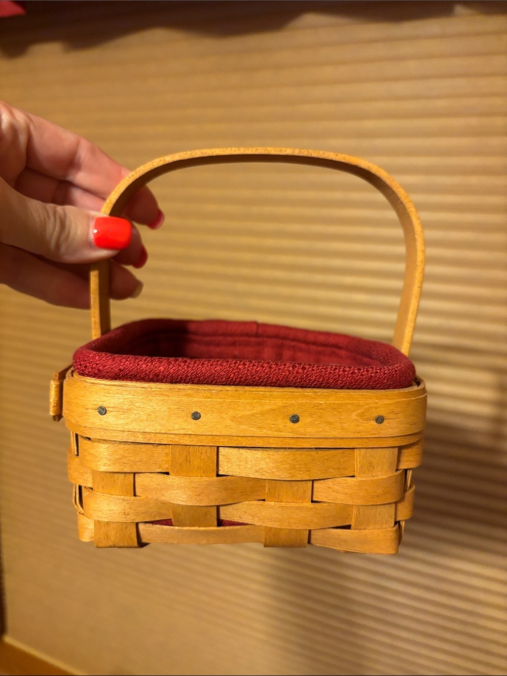 Longaberger Coaster Basket Set